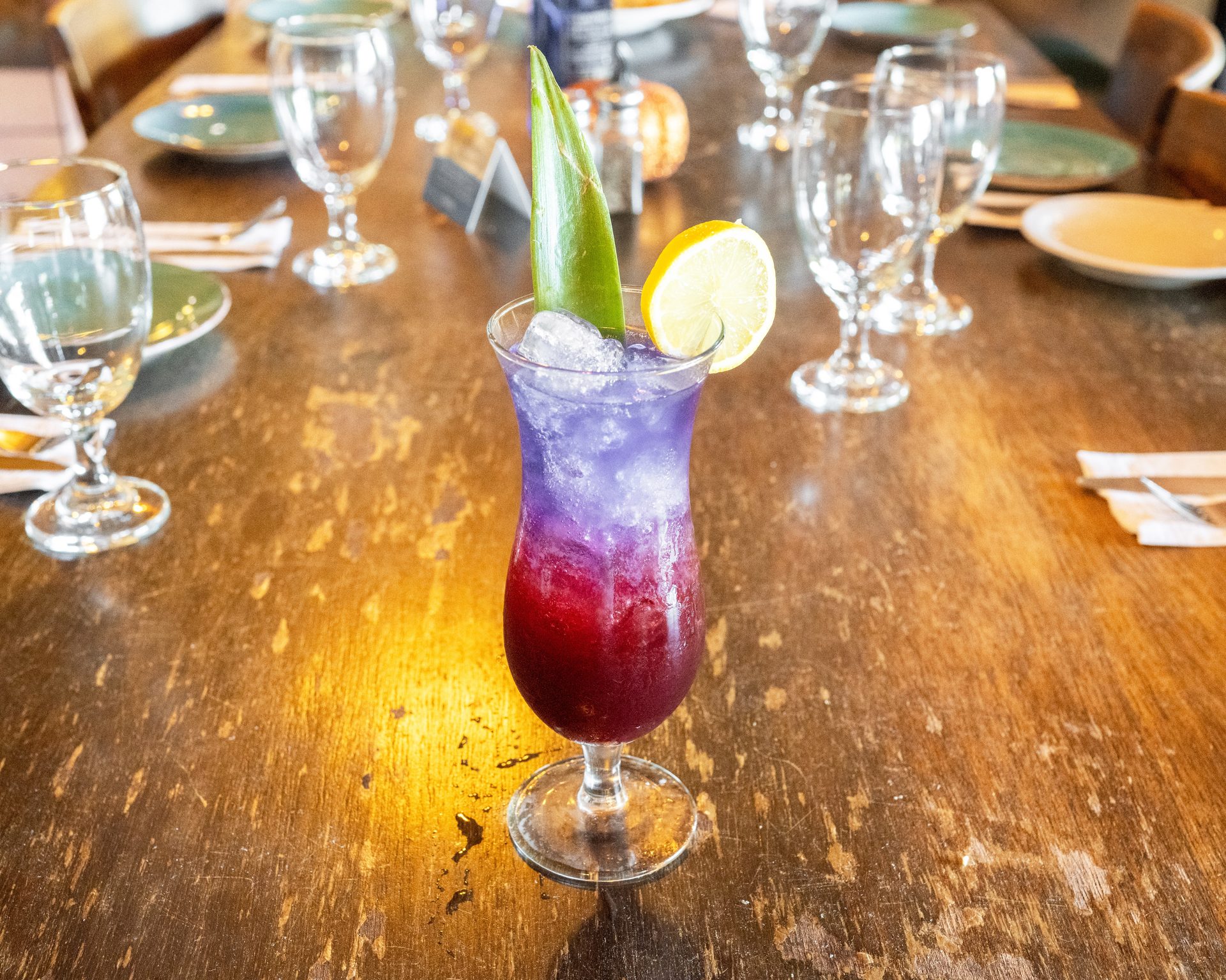 Signature cocktails, made for this coast