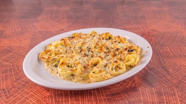 Oven-Baked Cheese Tortellini.