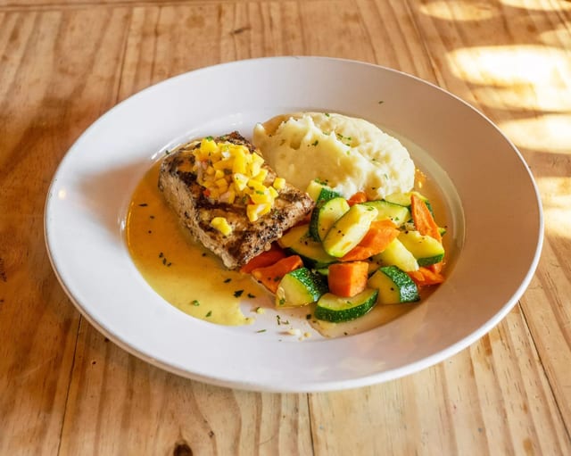 Grilled Mahi-Mahi.