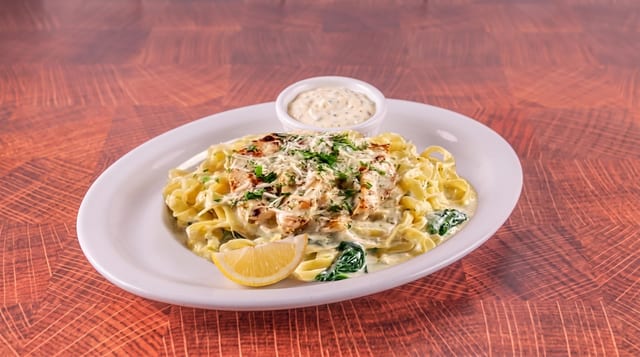 Fettuccine Alfredo.