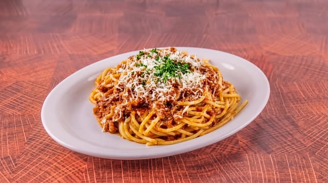 Spaghetti Bolognese.