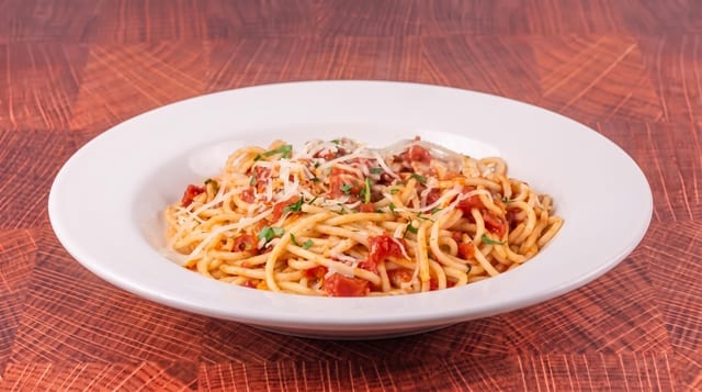Spaghetti Marinara.