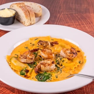 Oven-baked Lobster Ravioli