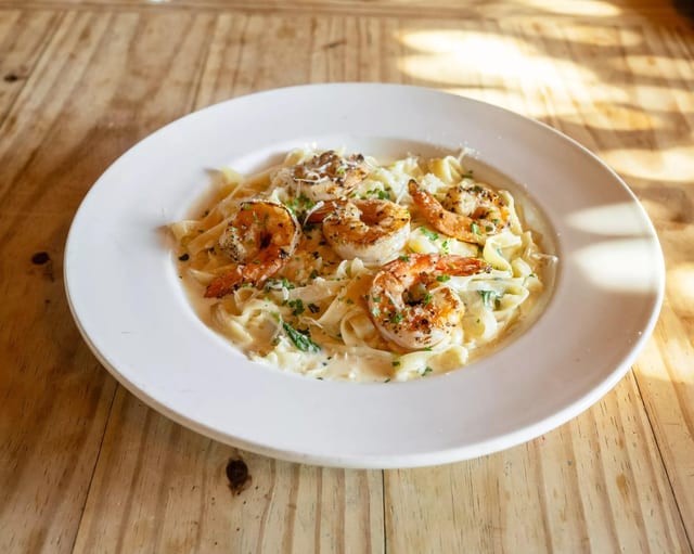 Fettuccine Alfredo.
