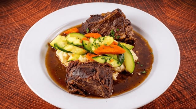 Braised Short Ribs.