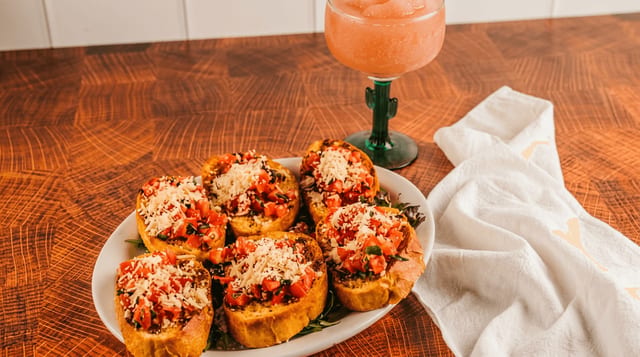 Crostini Bruschetta.