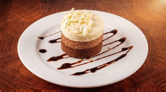 Triple Chocolate Mousse.